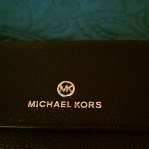 Michael Kors Black Leather Wallet
